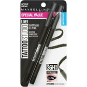 Maybelline Tattoo Studio Sharpenable Gel Pencil Longwear Eyeliner, Deep Onyx