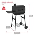 thumbnail image 3 of Parrilla de carbón Nexgrill ahumador tipo barril de 17,5" 23 x 15 cm, 3 of 9