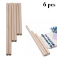 thumbnail image 2 of Coofit 6PCS Wooden Dowel Rods Creative Craft DIY 3 Sizes Natural Wood Rod Wood Dowel, 2 of 10