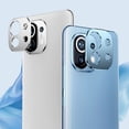 thumbnail image 6 of 2X Black Back Camera Lens Screen Protector for 11 Aluminum Alloy Ring Film for Mi 11 Lens Cover Case, 6 of 9