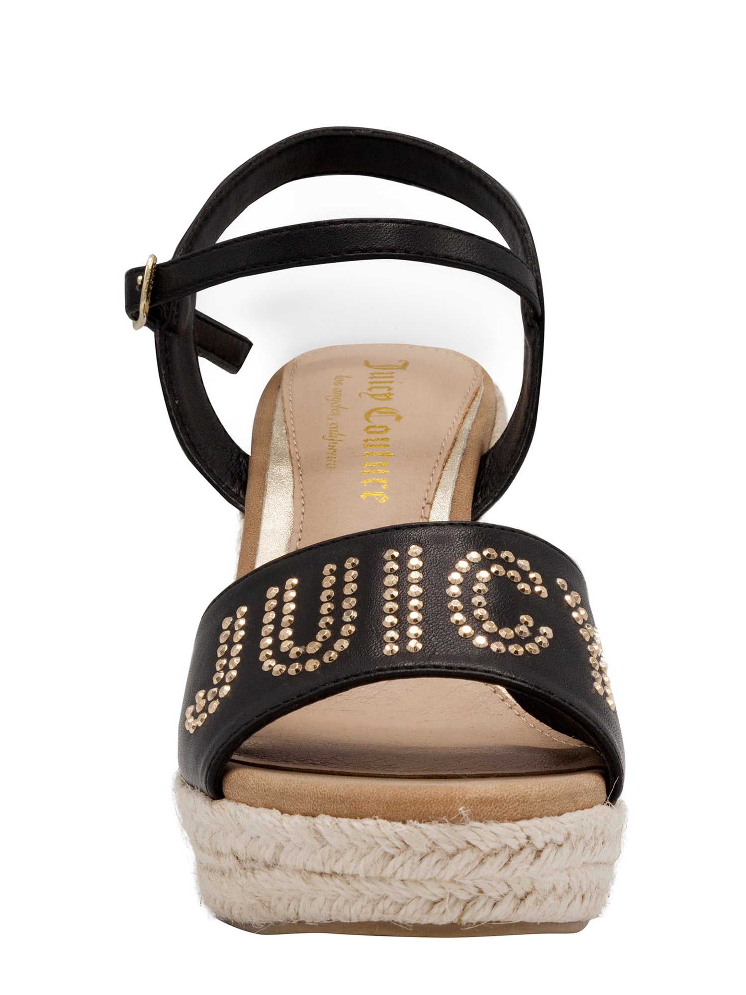 Juicy Couture Women's Cristall Espadrille Wedge Sandal