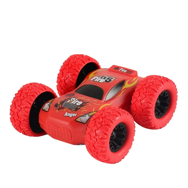 〖Hellobye〗Inertial DoubleSided FourWheel Drive Dump Truck Toy Stunt