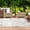 Gray, variant on Luxe Weavers Floral Tropical Palm Leaf Green 5x7 Outdoor Area Rug, Botanical Carpet