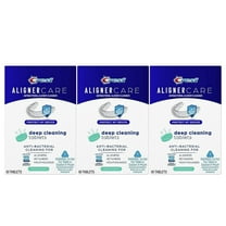 Crest Aligner Care Deep Cleaning Anti-Bacterial Tablets For Aligners, Retainers, Mouthguards, 60-Count, Pack Of 3