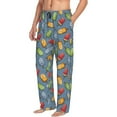 thumbnail image 3 of Kdxio Fruit Ice Cream Print Men's Sleep Pajama Pant Lounge Pants with Pockets, 3 of 8