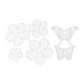thumbnail image 1 of Die Cuts,Scrapbook Die Cuts Simple Embossing Paper Dies Die Cutsfor Card Making Power Packed Performance, 1 of 14