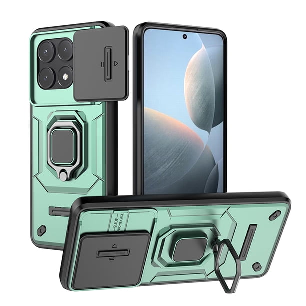Funda de teléfono para Xiaomi Poco X6 Pro 5G Battle Bear Case + Cristal 9D