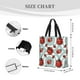 thumbnail image 3 of Balery Insects Bolsa de Mano para Mujeres con Cremallera, Bolsa de Gimnasio con Compartimentos, Bolsa para Laptop, Bolsa para Trabajo, 3 of 7