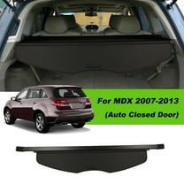 Fit 2007-2013 Acura MDX Retractable Cargo Cover for 2007 2008 2009 2010 2011 2012 2013 MDX Rear Trunk Accessory Privacy Shield Shade, Black