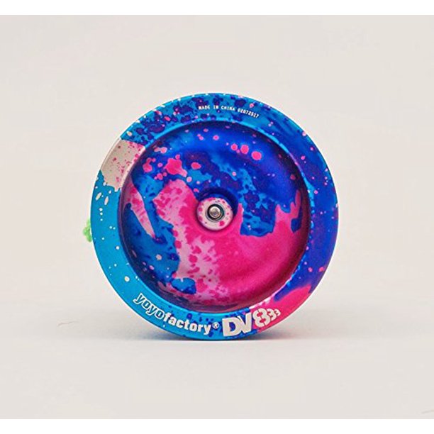 YoyoFactory DV888 Yoyo de Metal con Rodamientos de Bolas y Cuerda