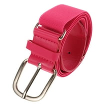unbranded Softball Belt Youth Baseball Belt Kids Softball Belt Baseball Uniform Belt For Young Players Teams Protective Sports Belt Pink