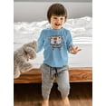 thumbnail image 2 of Happy Buffalo Long Sleeve Toddler -Image by Shutterstock,  5 Toddler, 2 of 4