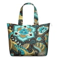 thumbnail image 1 of Vibrant Indian Tribal Paisley Design Weekender Bag - Durable & Comfortable, 1 of 5