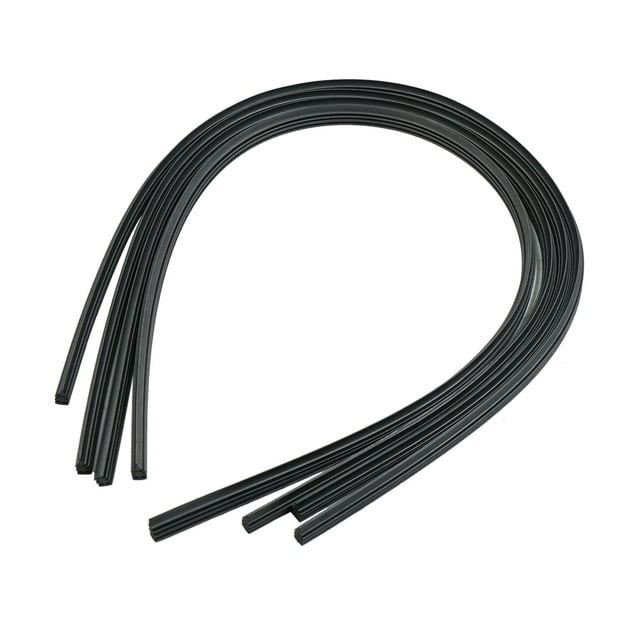 4Pcs 65CM Tira de Recambio de Goma de Limpiaparabrisas Luna Delantera Vehículo Coche