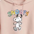 thumbnail image 3 of Peanuts - Snoopy Sketchy - Juniors Cropped Pullover Hoodie, 3 of 6