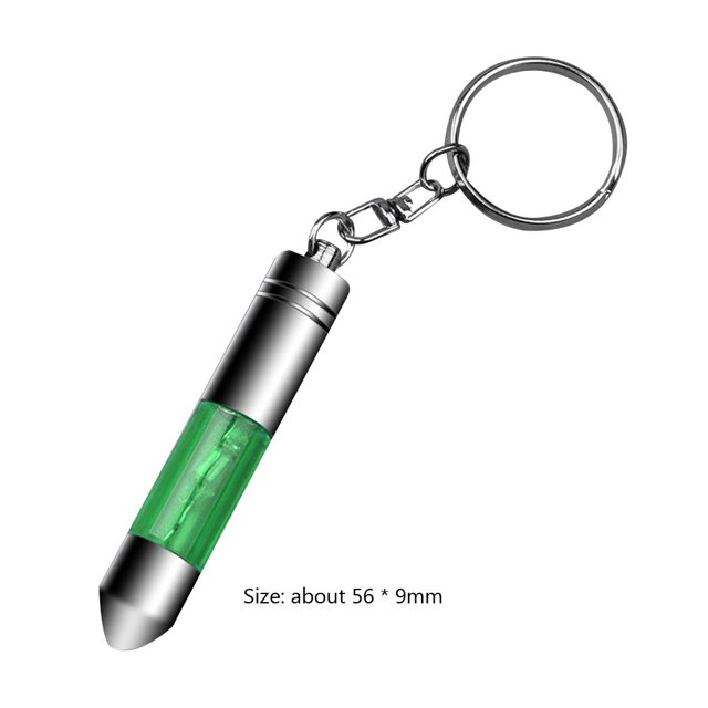Llavero antiestático de alto voltaje Eliminador de estática del cuerpo del automóvil (verde) Likrtyny Para estrenar