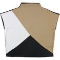 thumbnail image 2 of Alfani Womens Colorblock Pullover Blouse, Brown, X-Large, 2 of 3