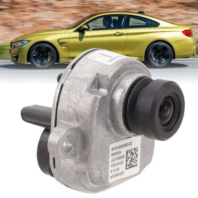 Front Bumper Side View Camera, High Definition, Safety Driving with Strong Performance, Wide Angle View Front View Camera for X5 E70 X6 E71 F01 F02 F06 F07 F10 F11 F12 F13 F30