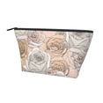 thumbnail image 2 of ZNDUO Travel Makeup Bag for Women Vintage Rose Floral Texture Toiletry Bag, Multifunctional Storage Bag Cosmetic Bag Make Up Organizer, 2 of 7