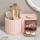 thumbnail image 2 of Makeup Brush Holder Organizer with 2 Drawers,360 Rotating Makeup Organizer Countertop,Capacity Display Case, 2 of 5