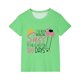 thumbnail image 2 of Fiudx Camiseta para Niños, Tejido Suave y Transpirable, Cuello Redondo, Manga Corta, Uso Diario Informal, Ideal para Niños y Niñas, Ideal para Las Cuatro Estaciones, Ideal para Regalar., 2 of 7