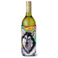thumbnail image 1 of Alaskan Malamute Easter Eggtravaganza Botella de vino Aislador de bebidas Hugger Sc9489Literk, 1 of 1