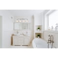 thumbnail image 2 of Hanson 4 lights bath sconce in polished nickel with frosted shade, 2 of 5