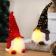 thumbnail image 2 of Elfo navideño del Grinch, decoración de gnomo navideño, juego de figuritas de gnomo navideño, decoración navideña de interior, figurita navideña de mesa, muñecos de peluche iluminados, chimenea, decor, 2 of 5