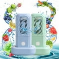 thumbnail image 1 of Lavadora y limpiadora portátil de frutas y verduras de 3600 mAh | Purificador automático recargable USB en forma de cápsula | Hogar Cocina Vajilla Mariscos Carne, Limpiador | Resistente al agua IPX7, 1 of 9