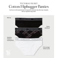 thumbnail image 4 of Ropa interior Hiphugger XXL con el logotipo de algodón de Victoria's Secret, paquete de 5, 4 of 5