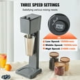 thumbnail image 4 of KFFKFF Milkshake Mixing Unit, 375W Professional Drink Mixing Station, Single Spindle, 3-Speed Beverage Mixer with 27.7oz Stainless Cup for Business Use, 4 of 9