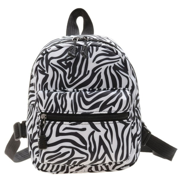 Mochila pequena de moda mochila de viaje mochilas femeninas bolso de hombro informal para ninas Cebra Yuyangstore Mochila de mujer Walmart en linea