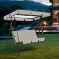 Swing Top Cover Canopy Replacement Porch Patio Outdoor,Garden Swing