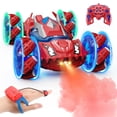 thumbnail image 1 of Coche de control remoto Qryselen RC Cars 360° Flip 2.4 Ghz 4WD rojo, 1 of 8