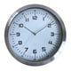 thumbnail image 1 of Reloj de Pared Silencioso de 35cm de Diámetro con Carátula Blanca y Marco de Metal / Números Arábigos y Manecillas Negras, 1 of 6