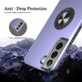 thumbnail image 5 of S22 Plus Case, Samsung Galaxy S22 Plus Case with HD Screen Protector, [Military Grade] Shockproof Protection Case with 360° Magnetic Ring Holder Kickstand Case for Galaxy S22 Plus, Blue, 5 of 16