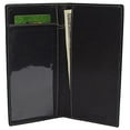 thumbnail image 2 of Men's Genuine Buffalo Leather Long Basic Checkbook Cover RFID Blocking, 2 of 32