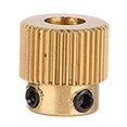 thumbnail image 2 of 6Pcs Rugged 3D Printer Parts Driver 26 Tooth Gear Brass Extruder Wheel Gear for Printer Cr-10 Cr-10S, 2 of 5