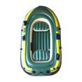 thumbnail image 1 of Fdit Green PVC Inflatable Three Person Rowing Air Boat Fishing Drifting Diving Tool,Inflatable Kayak, 1 of 8
