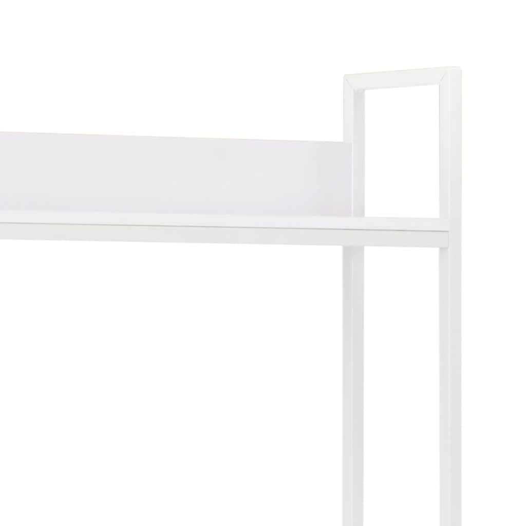 Lowestbest Computer Desk, Modern Writing Office Desk, PC Laptop Table for Home Office, White Lowestbest Computer Desk, Modern Writing Office Desk, PC Laptop Table for Home Office, White