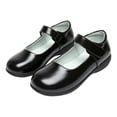 thumbnail image 5 of ibiyuan Toddler Girls Dress Shoes Little Kids Mary Jane Ballet Flats Flower Girl Wedding Party School Uniform Shoes, 5 of 5