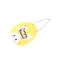 thumbnail image 2 of Advancent Happy Easter Cuerda Colgante Chips Decoración de dibujos animados Carta Puerta Autoensamblaje Etiqueta colgante Signo Inicio Kits de decoración para fiestas conejo amarillo, 2 of 6