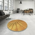 thumbnail image 4 of Ahgly Company Machine Washable Indoor Rectangle Transitional Sedona Brown Area Rugs, 2' x 5', 4 of 7