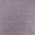 thumbnail image 1 of Ahgly Company Indoor Square Mid-Century Modern Pastel Violet Purple Oriental Area Rugs, 6' Square, 1 of 6