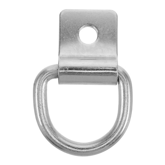 SWETRACE 1Pcs D-Ring Tie Down for Enclosed Trailers and Cargo Securing in Silver