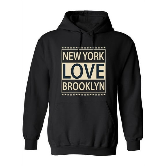 New York Love Brooklyn Hoodie Women -Image by Shutterstock, Female Large