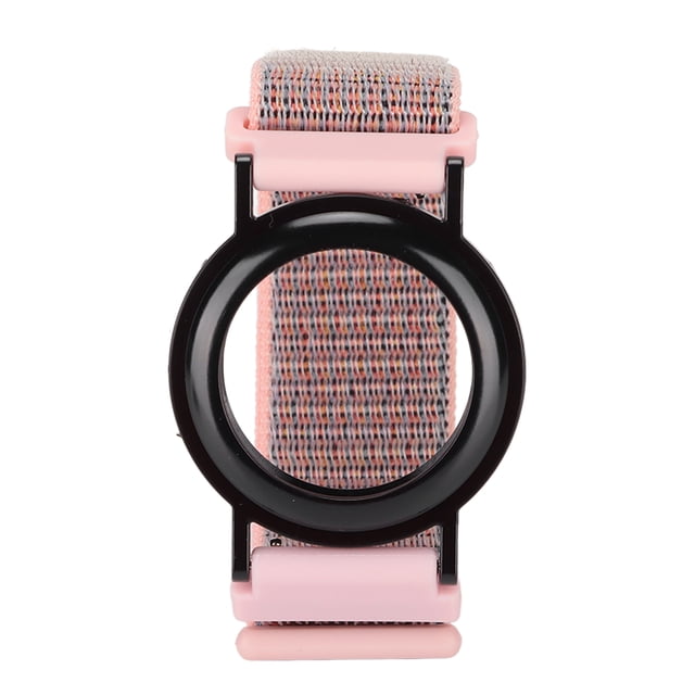 Pulsera Localizadora Pulsera Localizadora Lavable Protectora A Prueba De Arañazos para Localizador IOS Rosa