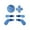 Blue, variant on 6pcs for XBOX ONE ELITE 2 Gen Keycap Game Controller Trigger Button Thumb Grip