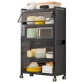 thumbnail image 4 of Locker Kitchen Cabinets Livingroom Sideboard Glass Display Hallway Modern Sideboard Showcase Muebles De Cocina Home Furniture My Lux Decor Round, 4 of 24