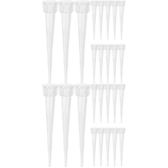 MLINS 100 Pcs Floral Water Tubes Flower Tubes Small Flower Water Holder Florist Supplies